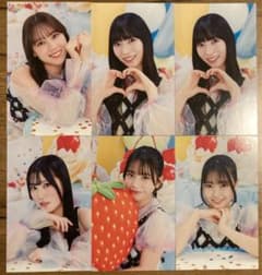 ロ*ビ様 【匿名配送】日向坂46 ひなこれ　参加賞　6枚セットのサムネイル