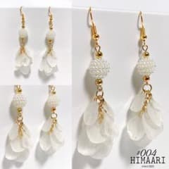 [#004]ピアス イヤリング ハンドメイドのサムネイル