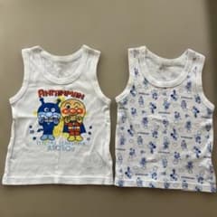 アンパンマン ベビー肌着 タンクトップ 2枚セット 80cmのサムネイル
