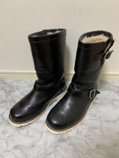 UGG ブラックレザー ムートンブーツ　3243 26cm エンジニアブーツ m17447305949_1.jpg?1759098430