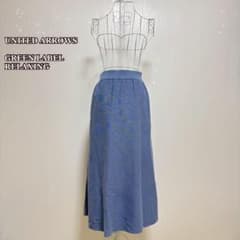●United Arrows Green Label Relaxing Flare Skirt (Cotton)