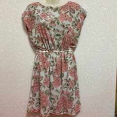 花柄ワンピース　☆リバーシブル☆のサムネイル