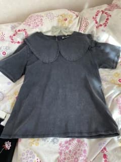 大きめ襟★ビンテージ風Tシャツのサムネイル