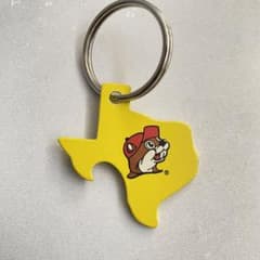 Buc-ee's バッキーズ テキサス型 キーホルダー - メルカリ