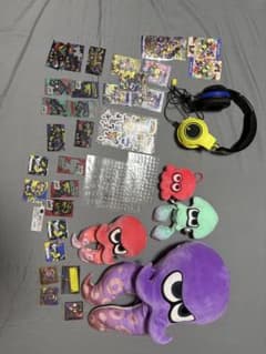 Splatoon 3 グッズセット ぬいぐるみ ステッカー カード まとめ売りのサムネイル