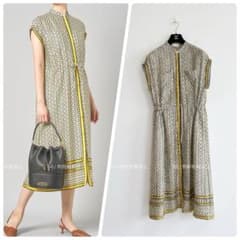 Ballsey】アルハンブラプリント ドローストリングシャツワンピース 36