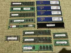 コ*ラ様 メモリ16枚 DDR3L,DDR3,DDR2 ジャンク まとめ売り 都のサムネイル