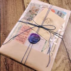 コラージュ 素材 洋書 紙もの セット 詰め合わせ まとめ売り　おすそ分けのサムネイル
