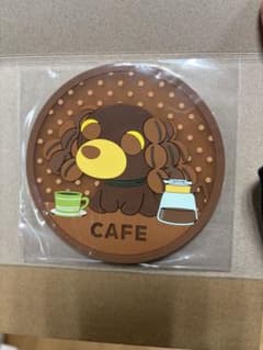 お茶犬 カフェ コースターのサムネイル