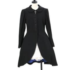 新品 タグ付き 十字架 モワティエ コート 黒 ゴスロリ ロリィタ mana 新品 タグ付き 十字架 モワティエ コート 黒 ゴスロリ ロリィタ