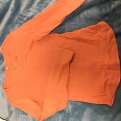 長袖Tシャツ オレンジのサムネイル