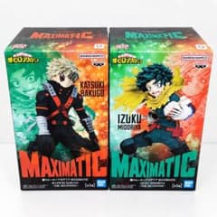 僕のヒーローアカデミア MAXIMATIC フィギュア 2種セットのサムネイル
