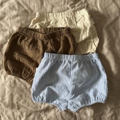 ベビー かぼちゃパンツ 3点セット 6-9Mのサムネイル