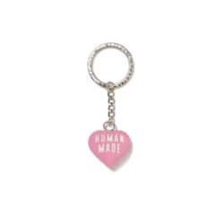 HUMAN MADE HEART RUBBER KEY CHAIN PINKのサムネイル