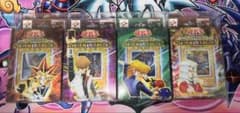 遊戯王 第2期ストラク 遊戯 海馬 城之内 ペガサス 未開封4点セット