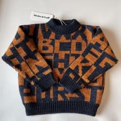新品】misha&puff alphabet sweater 5y - メルカリ