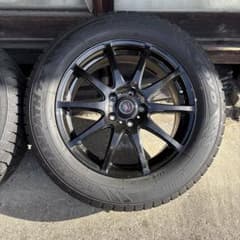RAV4 スタッドレス ホイール 4本 トーヨータイヤ TX 225/60R17 - メルカリ