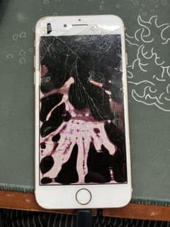 ジャンク品】iPhone 8 Gold 画面液晶漏れ・背面割れ 部品取り用 - メルカリ