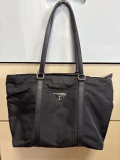 白タグ31 PRADA ブラック トートバッグ 白タグ31 PRADA ブラック トートバッグ - メルカリ