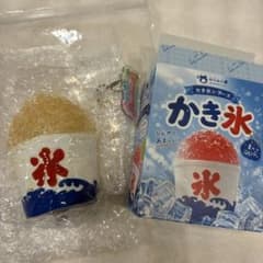 ムニムニ屋　スクイーズ　かき氷　オレンジのサムネイル