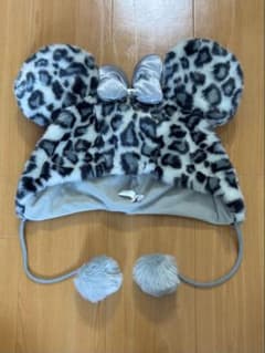 ディズニー ファンキャップ ヒョウ柄 グレーのサムネイル