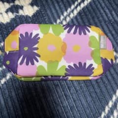 SOU SOU 花柄スクエアポーチ　新品