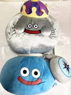 2個　ドラゴンクエスト AM おおきなキラキラぬいぐるみ メタルキング　スラミチ