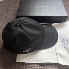 ダージリンティ⭐︎PRADA ベースボールキャップ　Lユニセックス ダージリンティ様専用⭐︎PRADA ベースボールキャップ Lユニセックス