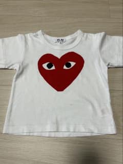 PLAY COMME des GARCONS ハートプリント Tシャツ キッズのサムネイル