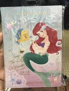 Disneyストア アリエル 2018年スケジュール帳のサムネイル