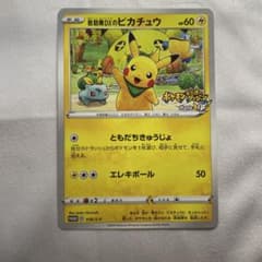 救助隊DXのピカチュウ：ゲオ限定プロモカード キャンペーン PROMO S-P