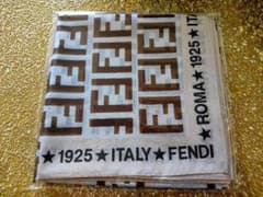 FENDI フェンディ ズッカ 大判 ハンカチ スカーフ 新品 未使のサムネイル