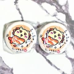 ちいかわ寿司　缶バッジ　シーサー　2点セット