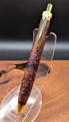 639超極上　ココボロ　瘤杢　木軸シャーペン　ボールペン m17476440323_1.jpg?1772276425