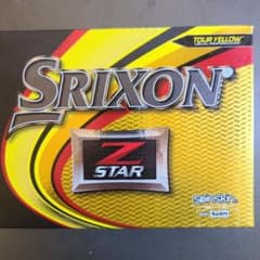 Srixon Z STAR Tour Yellow 1ダース12個入新品未使用のサムネイル