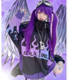 【ILILIL×GALFYコラボ】 ✨️希少✨️ 完売品 ビッグシルエットパーカーのサムネイル