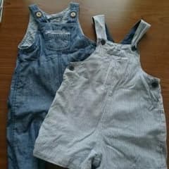 男の子70cmサロペットロンパースのサムネイル