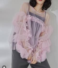 チュールフリルブラウス＊andresdのサムネイル
