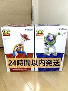 トイ・ストーリー　ぬーどるストッパーフィギュア　ウッディー　バズ　２個セット