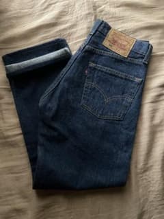 【極上真紺】90s 米国製 Levi's 501 W29 L36 バレンシア工場のサムネイル