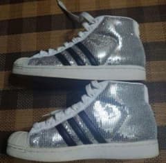 adidas×JEREMY SCOTT スパンコールスニーカー(26,5cm)