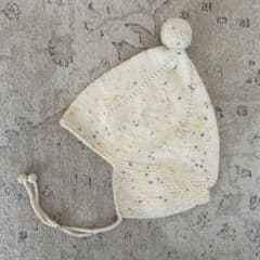 misha&puff pointy peak hat 4-8y