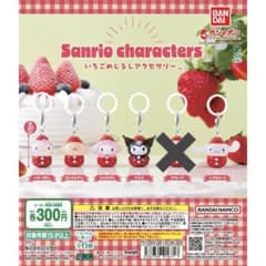 サンリオキャラクターズ いちごめじるしアクセサリー 5種セットのサムネイル