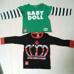 90cm♥BABY DOLL長袖２枚セット♥のサムネイル