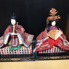 古い雛人形　古い親王飾り 古い雛人形 古い親王飾り - メルカリ