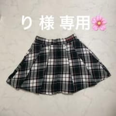 チェックスカート プリーツスカートのサムネイル