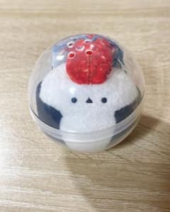 【新品未使用】ぼく、シマエナガ。ヤンキーおにぎり ぬいぐるみマスコット ガチャのサムネイル