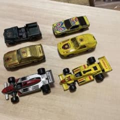 ミニカー 5台セット イエロー系 レーシングカー スポーツカーのサムネイル