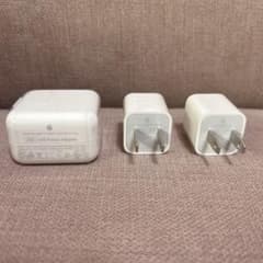 Apple 電源アダプタ　3個セットのサムネイル