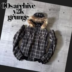 ジャケット・アウター 00s archive ombre check far jacket y2k 00s archive ombre check far blouson y2k - メルカリ